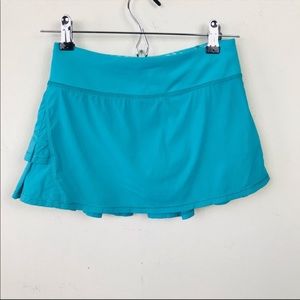 Ivivva Lululemon Set the Pace Skirt Skort Girls 10